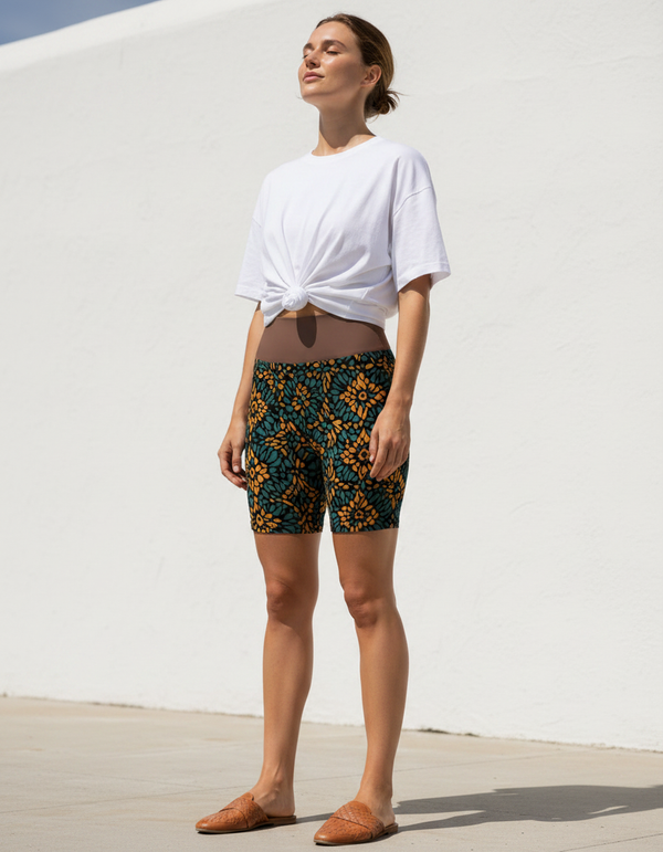 Pampas Collection yoga shorts
