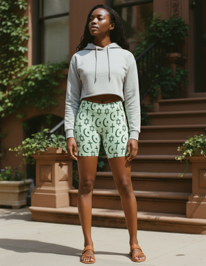 Jelly Mint Halo Short Shorts Short Shorts — Dripper