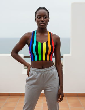 Vivid longline sports bras