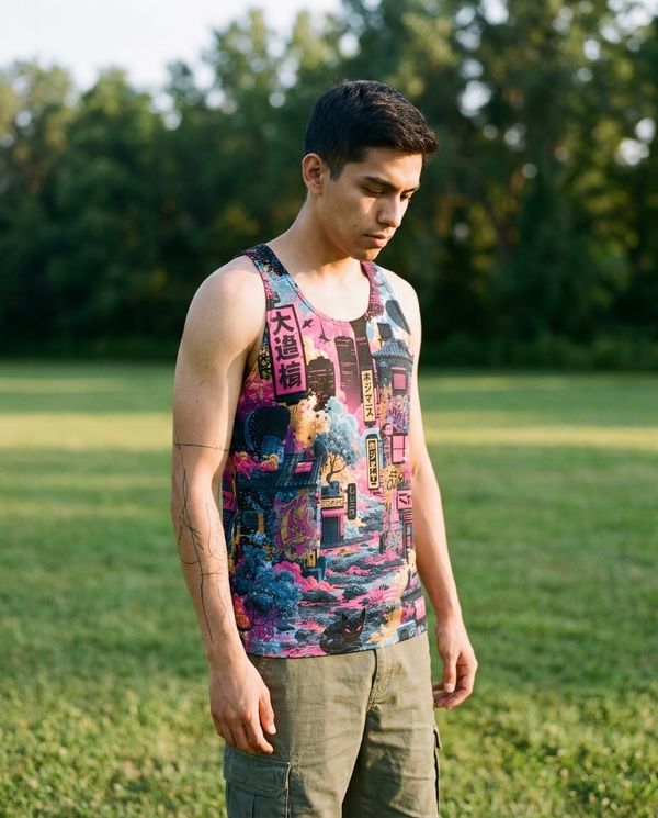 Neonoir tank tops