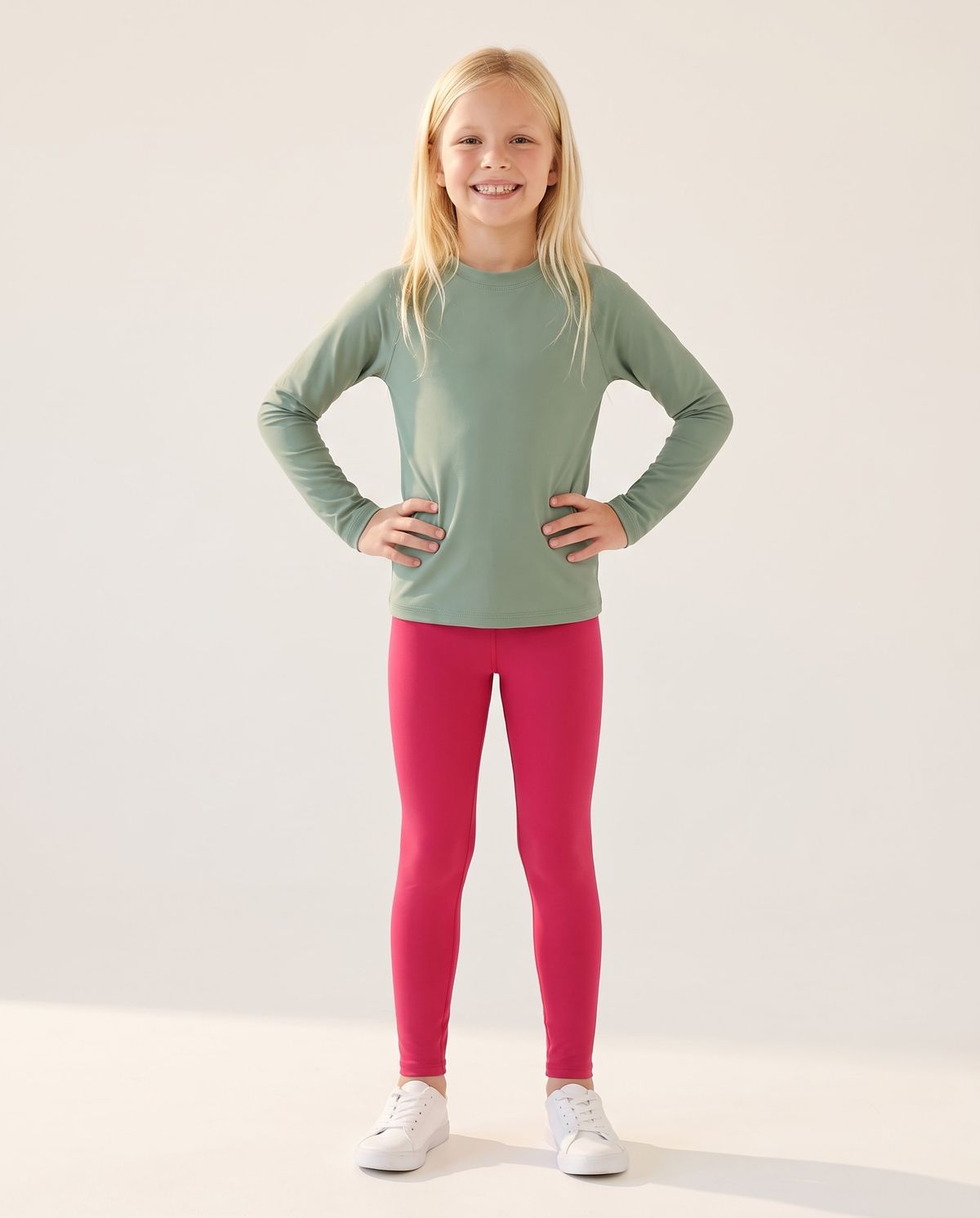 Cherry Girls Youth Leggings Girls Youth Leggings — Lolekai