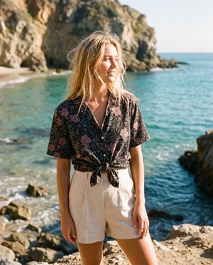 Nene women's hawaiian shirts