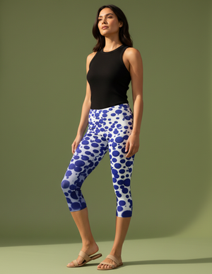 Dapple Capri Leggings Capri Leggings — Dripper