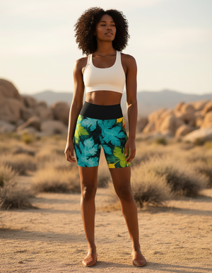 Eclipse Yoga Shorts Yoga Shorts — Dripper
