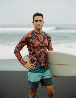 Men's Muskmelon Knot men's rashguards