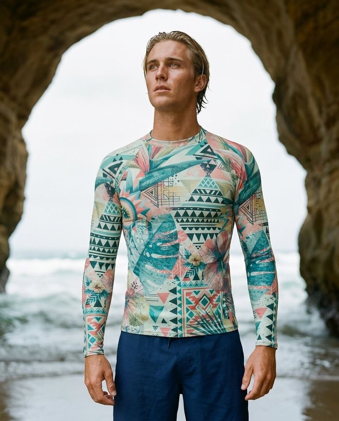 Rashguard — Men's Jelly Mint Lono