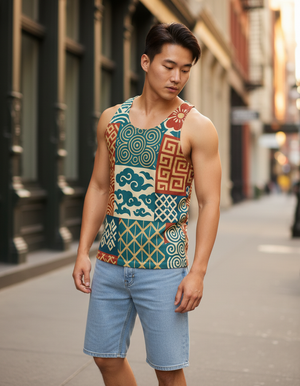 Atayal Tank Top Men's Tank Top — Dripper