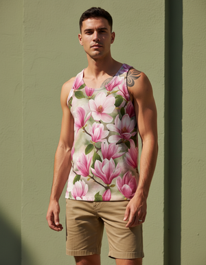 Men's Blossom tank tops