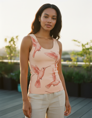 Coral Lustre Tank Top Women's Tank Top — Dripper