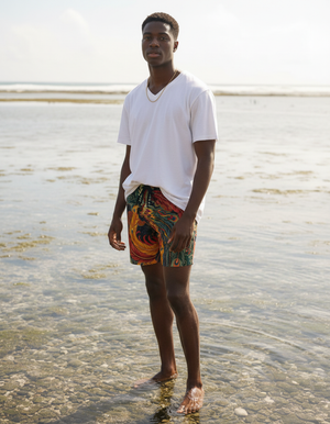 Rebirth men's swim trunks