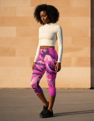 Zenith capri leggings