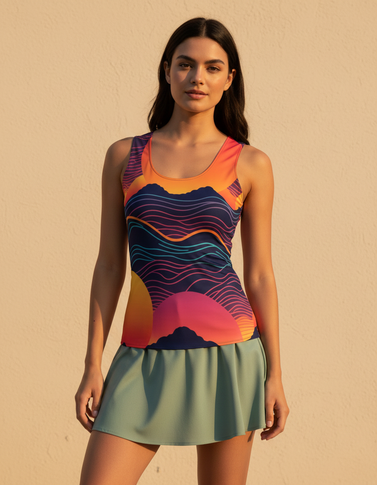 Evening Glow Twilight Tank Top