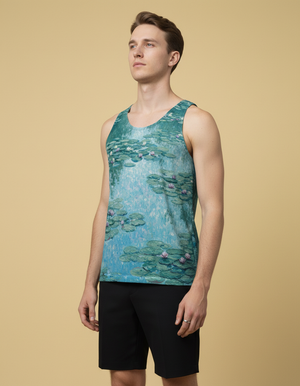 Men's Transformative Teal Elysian tank tops