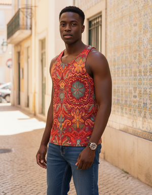 Tonal Tank Top Men's Tank Top — Dripper