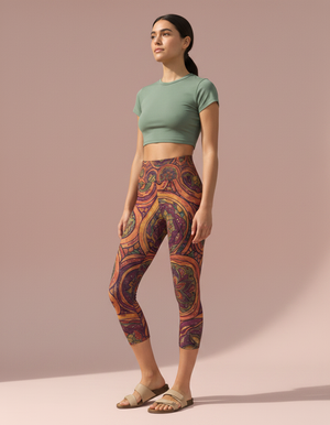 Elysium Capri Yoga Leggings bikini — Dripper
