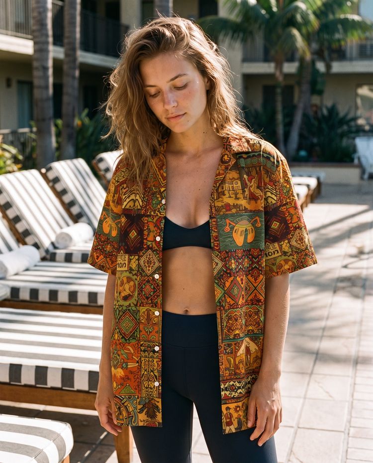 Zafiro Hawaiian Shirt