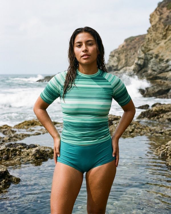 Women's Seafoam Eclipse Rash Guard