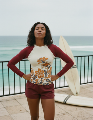 Women's Aurelia women's short-sleeve rashguards