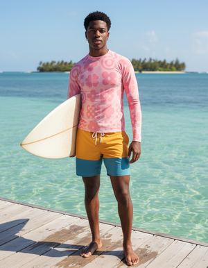 Flora Rash Guard Men's Rashguard — Dripper