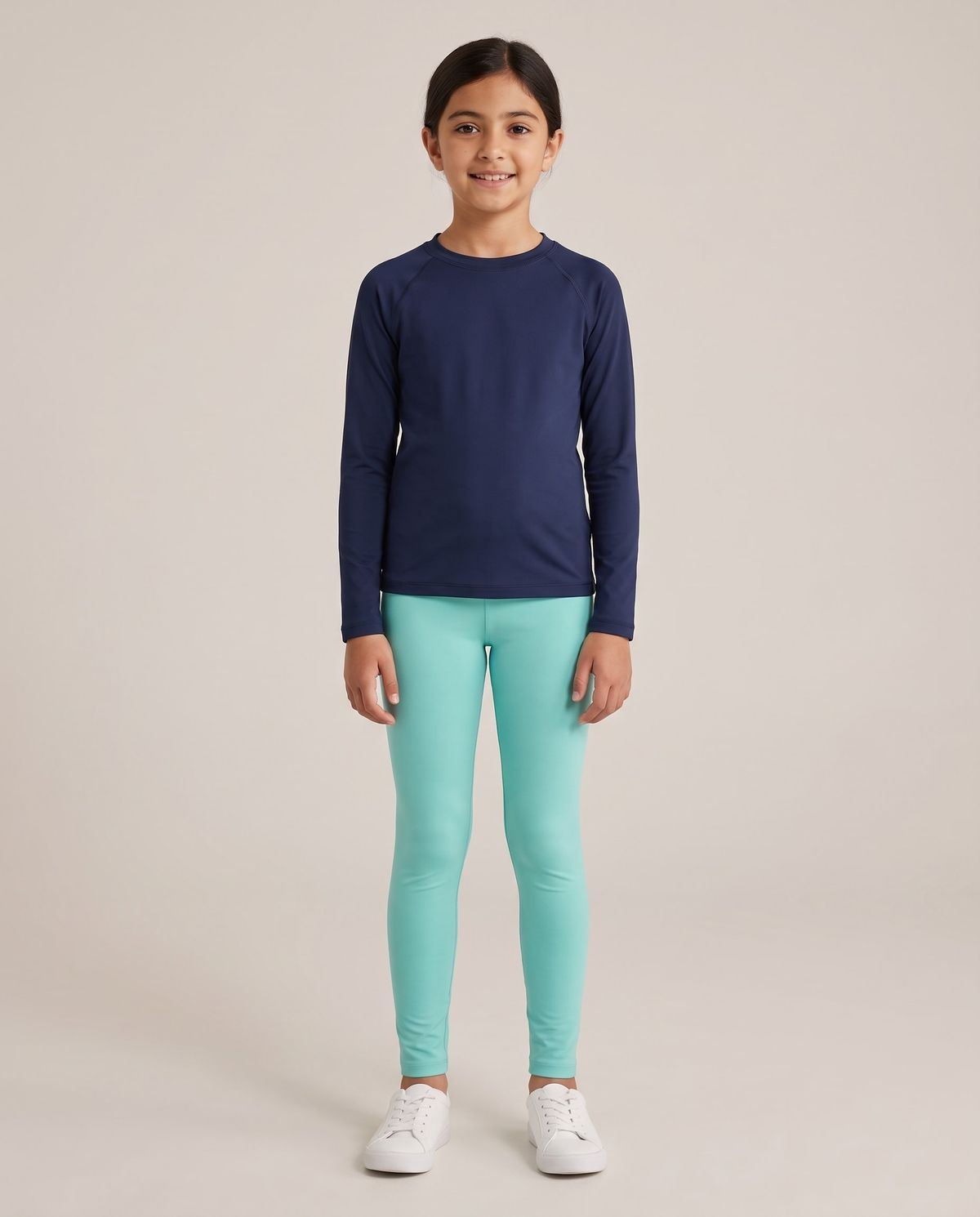 Tiffany Mint Girls Youth Leggings Girls Youth Leggings — Lolekai