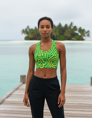 Zesty Longline Sports Bra Longline Sports Bra — Dripper
