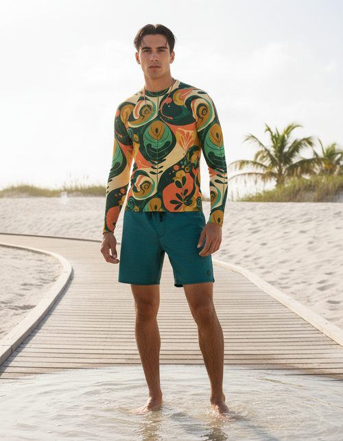 Eclipse Rash Guard Men's Rashguard — Dripper