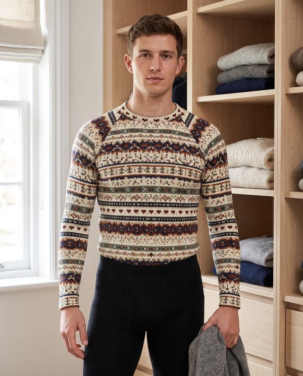 Nordic men's base layer tops