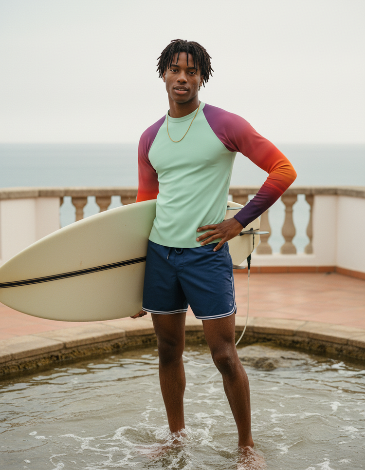 Men's Sunset Rash Guard