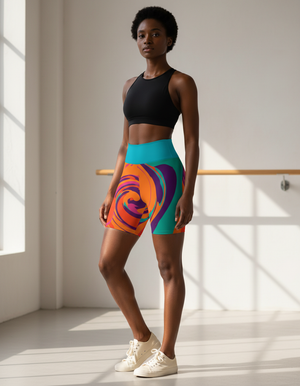 Vortex Yoga Shorts Yoga Shorts — Dripper