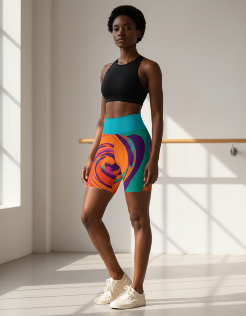 Vortex Yoga Shorts Yoga Shorts — Dripper