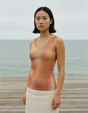 Women's Burnt Sienna Chroma tank tops