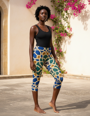 Albaicín Capri Leggings Capri Leggings — Dripper
