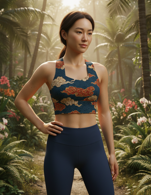 Cumulus Longline Sports Bra Longline Sports Bra — Dripper