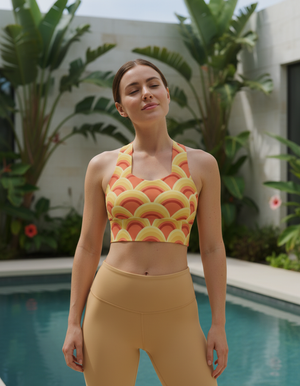 Riku longline sports bras