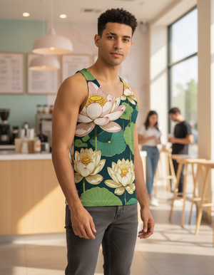 Men's Nirvana tank tops