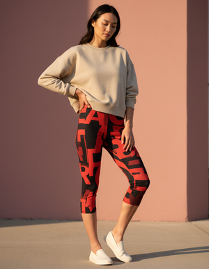 Zephyr Leggings Capri Leggings — Dripper