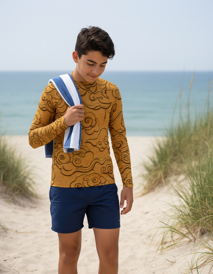 Rashguard — Youth Amber Haze Zephyr