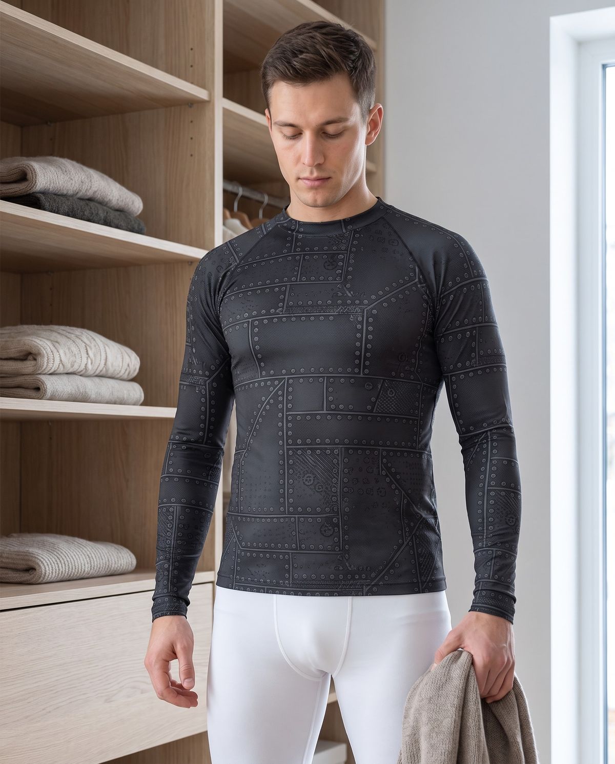 Rivet Base Layer Men's Rashguard — Lolekai