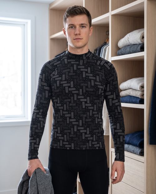 Basketry Base Layer Men's Rashguard — Lolekai