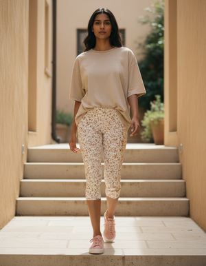 Angora Sumi Capri Leggings Capri Leggings — Dripper