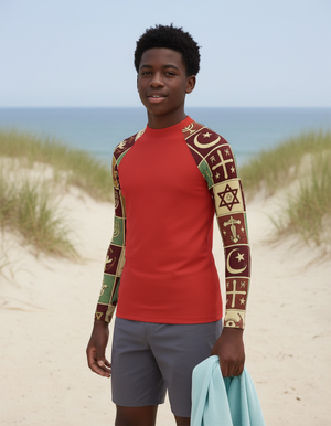 Lava Falls Unity Rash Guard Youth Rash Guard — Dripper