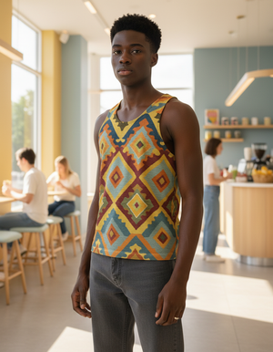 Men's Tapestry tank tops