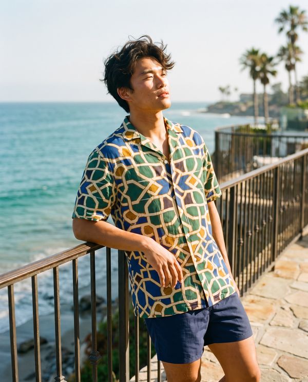 Alhambra Collection men's hawaiian shirts