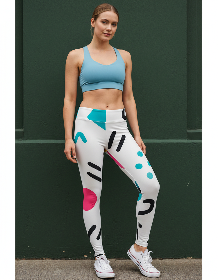 Women's Memphis Design Leggings