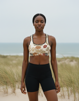 White Onyx Sylva sports bras
