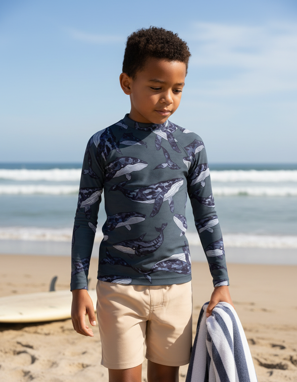 Boys Rhodonite Breeze Rash Guard