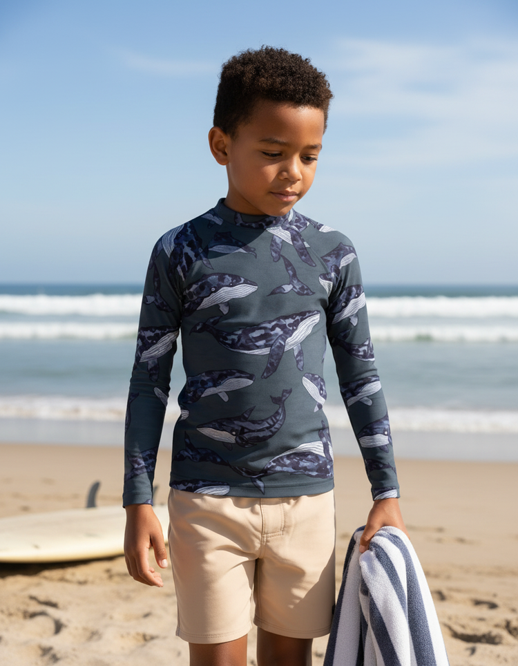Boys Rhodonite Breeze Rash Guard