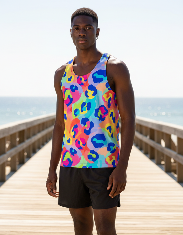 Leopard Print tank tops — Dripper