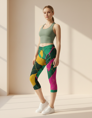 Sizzle Capri Leggings Capri Leggings — Dripper