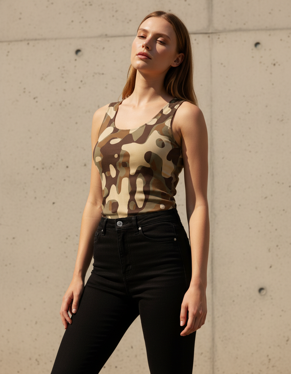 Camo Collection Tank Tops tank tops